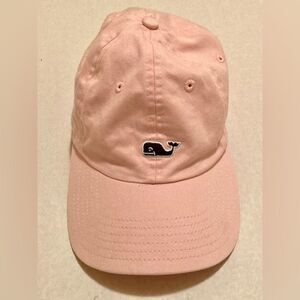 Vineyard Vines Light Pink Strapback Baseball Hat Cap Adjustable Size Preppy